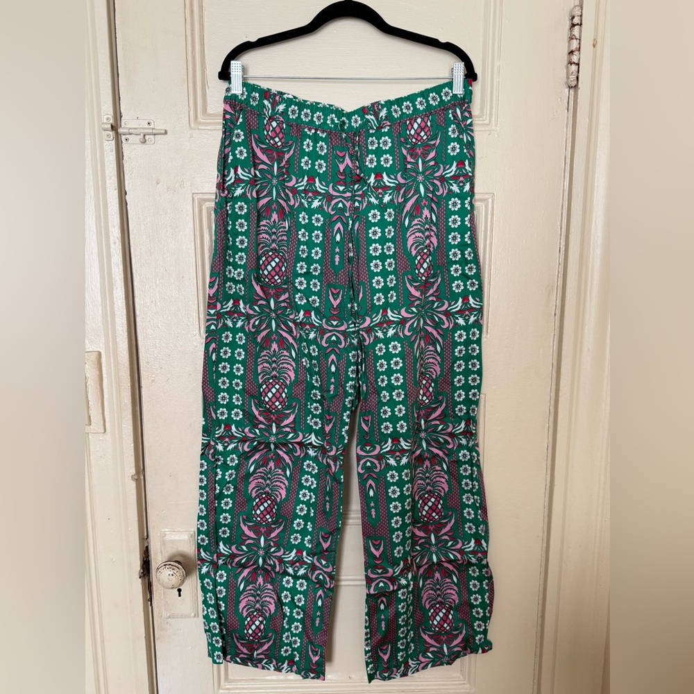 Charter Club Floral Wide Leg Pants